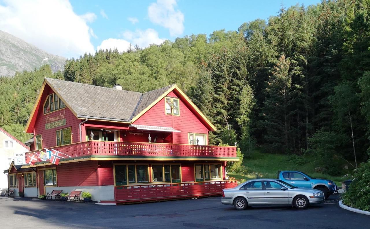 Kvamsdal Pensjonat 2 Hotel Eidfjord Eksteriør billede